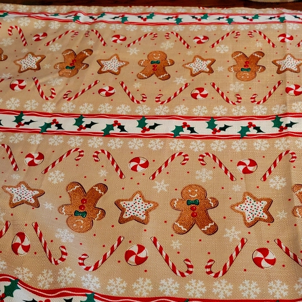 Christmas Gingerbread theme Tablecloth
